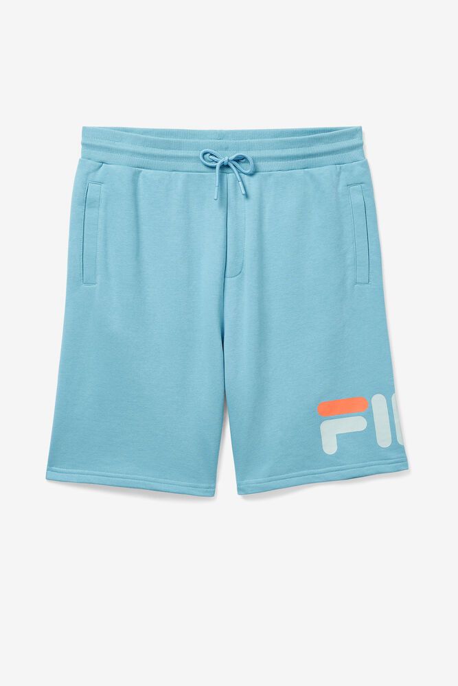 Fila Shorts Mens Blue - Zeshawn - Philippines 8376249-LT